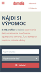 Mobile Screenshot of domelia.sk